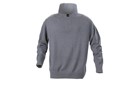 Pullover Zip grau L